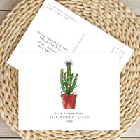 Chaleureux Cactus de Noël