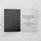 Cartes Pour Fêtes Annuelles Chalkboard Écriture Noël (Intérieur)