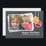 Cartes Pour Fêtes Annuelles Chalkboard Noël<br><div class="desc">Le dessin de tableau noir en fait une carte de vacances mignonne à envoyer à vos amis et à votre famille.</div>