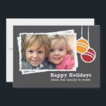 Cartes Pour Fêtes Annuelles Chalkboard Noël<br><div class="desc">Le dessin de tableau noir en fait une carte de vacances mignonne à envoyer à vos amis et à votre famille.</div>