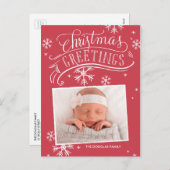 Cartes Pour Fêtes Annuelles Chalkboard Salutations Collection (Devant / Derrière)