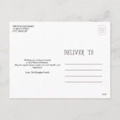 Cartes Pour Fêtes Annuelles Chalkboard Salutations Collection (Dos)