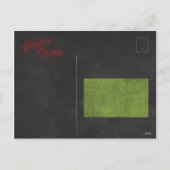 Cartes Pour Fêtes Annuelles Chalkboard Santa's Good List Christmas Funny (Dos)