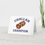 Cartes Pour Fêtes Annuelles Challah Baker<br><div class="desc">Best Challah Baker</div>