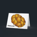 Cartes Pour Fêtes Annuelles Challah ! Pain de pain Hanoukka Chanukah Holiday<br><div class="desc">Challah ! Les cartes pour notes ont une miche de pain d'allah. Créé à partir d'une illustration de marqueur originale. Cette illustration de Chanukah est également disponible sur d'autres produits. Ne vois-tu pas ce que tu cherches ? Vous avez besoin d'aide pour la personnalisation ? Contactez Rebecca pour avoir quelque...</div>