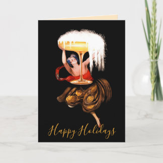 Cartes Pour Fêtes Annuelles Champagne Toast