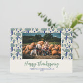 Cartes Pour Fêtes Annuelles Champignon bon thanksgiving Automne automne photo (Debout devant)