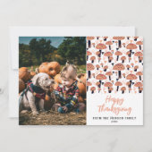 Cartes Pour Fêtes Annuelles Champignon bon thanksgiving Automne automne photo (Devant)