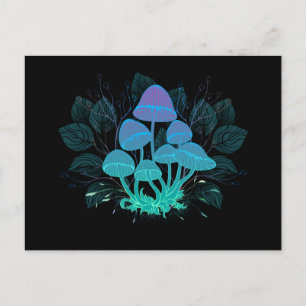 Cartes Pour Fêtes Annuelles Champignons dans les buissons