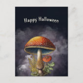 Cartes Pour Fêtes Annuelles Champignons rouges d'Halloween (Devant)