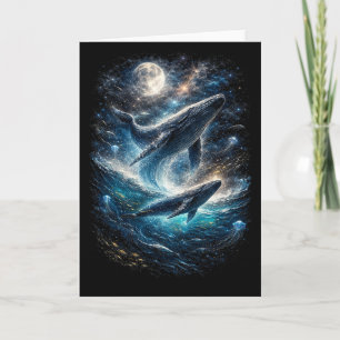 Cartes Pour Fêtes Annuelles Chant de la marée cosmique