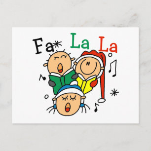 Cartes Pour Fêtes Annuelles Chanter des chansons de Noël Tshirts et cadeaux