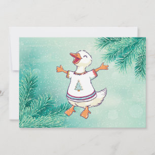 Cartes Pour Fêtes Annuelles Chanteur de Noël Amusant Drôle