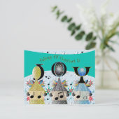 Cartes Pour Fêtes Annuelles Chanteurs de Noël (Debout devant)