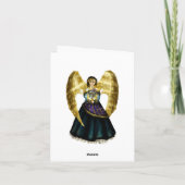 Cartes Pour Fêtes Annuelles Chanukah Angel (Dos)