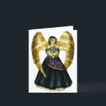 Cartes Pour Fêtes Annuelles Chanukah Angel<br><div class="desc">OEuvre originale de Thedustyphoenix. http://www.thedustyphoenix.com</div>