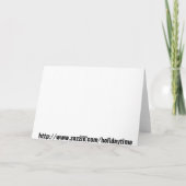 Cartes Pour Fêtes Annuelles Chanukah heureux Dreidels (Dos)