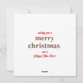 Cartes Pour Fêtes Annuelles Chapeau de Santa Koala Soleil et Surf  (Dos)