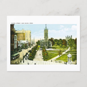 Cartes Pour Fêtes Annuelles Chapel Street, New Haven, Connecticut