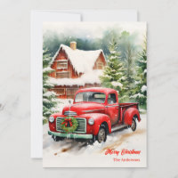 Chariot rouge classique scène de couronne de Noël