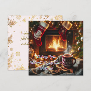Cartes Pour Fêtes Annuelles Charme de Noël personnalisé
