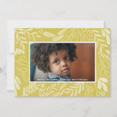 Cartes Pour Fêtes Annuelles Chartreuse Bramble | Photo botanique festive (Devant)