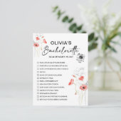 Cartes Pour Fêtes Annuelles Chasse au trésor personnalisable pour enterrement  (Debout devant)