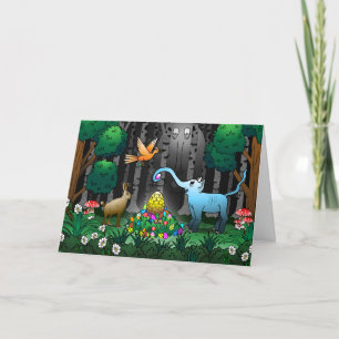 Cartes Pour Fêtes Annuelles Chasse aux oeufs de Pâques