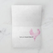 Cartes Pour Fêtes Annuelles chat à la clôture avec pleine lune (Intérieur)