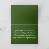 Cartes Pour Fêtes Annuelles Chat À Tinsel (Intérieur)