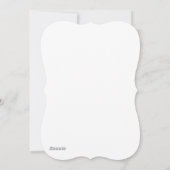 Cartes Pour Fêtes Annuelles Chat de Birman dans le casquette de Père Noël (Dos)