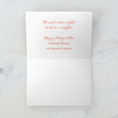 Cartes Pour Fêtes Annuelles Chat de Noël (Intérieur)