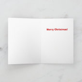 Cartes Pour Fêtes Annuelles Chat Elf de Noël (Intérieur)