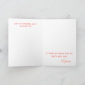 Cartes Pour Fêtes Annuelles Chat Grumpy drôle de la Saint-Valentin (Intérieur)