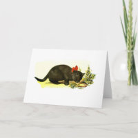 Chat noir chanceux