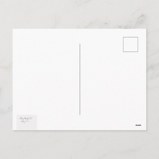 Cartes Pour Fêtes Annuelles chat pourpre (Dos)