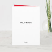 Cartes Pour Fêtes Annuelles Chat prend télécommande pour Valentines Day drôle (Dos)