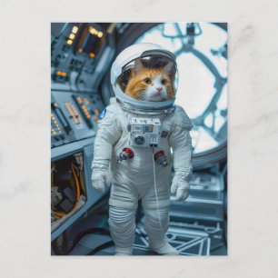 Cartes Pour Fêtes Annuelles Chat Scottish Fold à l'intérieur d'une capsule spa