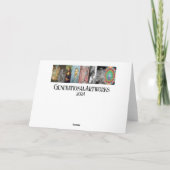 Cartes Pour Fêtes Annuelles Château de la Plage des Possibilités (Dos)