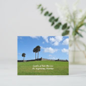 Cartes Pour Fêtes Annuelles Château de San Marco St. Augustine, Floride (Debout devant)