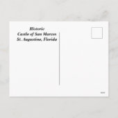 Cartes Pour Fêtes Annuelles Château de San Marcos (Dos)