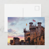 Cartes Pour Fêtes Annuelles Château de Templiers (Devant / Derrière)