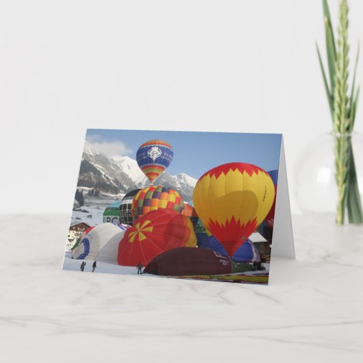 Cartes Pour Fêtes Annuelles Château d'Oex (Devant)