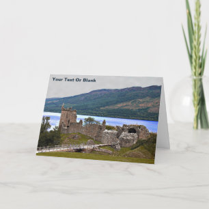 Cartes Pour Fêtes Annuelles Château d'Urqhart - Loch Ness