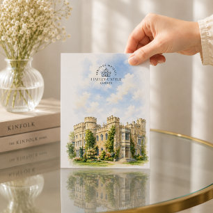 Cartes Pour Fêtes Annuelles Château Hatley Architecture Paysage Voyage