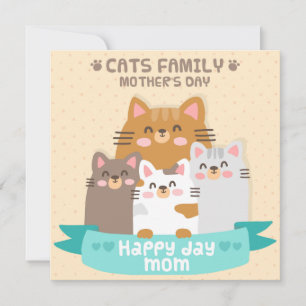Cartes Pour Fêtes Annuelles Chats