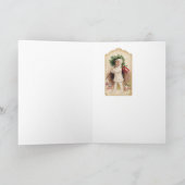 Cartes Pour Fêtes Annuelles Chats de Noël. (Intérieur)