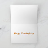 Cartes Pour Fêtes Annuelles Chats Tabby Orange d'automne (Intérieur)