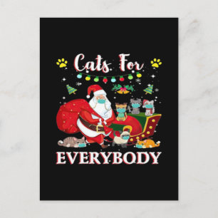 Cartes Pour Fêtes Annuelles Chats Tous Noël