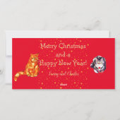 Cartes Pour Fêtes Annuelles Chats Trashing Christmas Tree Fun Holiday Card (Dos)